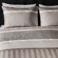 Rivièra Maison Happy winter Taupe dekbedovertrek beige