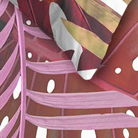 Ambiante Noëlle Red dekbedovertrek - eenpersoons 140 x 200/220 cm - Rood roze