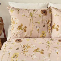 Ariadne at Home Flowerlove Nude dekbedovertrek beige