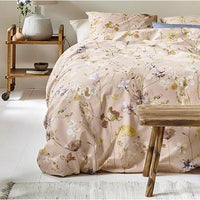 Ariadne at Home Flowerlove Nude dekbedovertrek beige