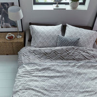 Rivièra Maison Warmness Grey dekbedovertrek grijs