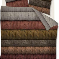 Beddinghouse Benwick Terra dekbedovertrek terra zonder kussensloop