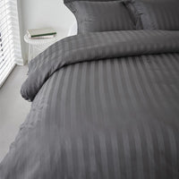 Beddinghouse Shine Anthracite dekbedovertrek grijs NL 1 persoons (140 x 200/220cm)