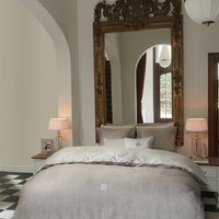 Rivièra Maison Coughton Court Sand dekbedovertrek grijs NL 2 persoons (200 x 200/220 cm)