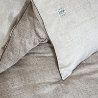 Rivièra Maison Coughton Court Sand dekbedovertrek grijs NL 2 persoons (200 x 200/220 cm)