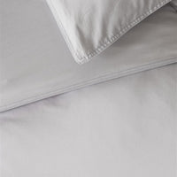 Beddinghouse Organic Basic Light Grey dekbedovertrek grijs NL 1 persoons (140 x 200/220cm)
