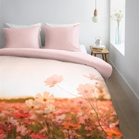 Ambiante Lea coral dekbedovertrek oranje NL 1 persoons (140 x 200/220cm)