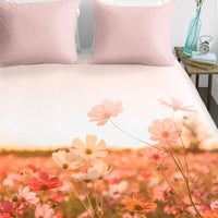 Ambiante Lea coral dekbedovertrek oranje NL 1 persoons (140 x 200/220cm)