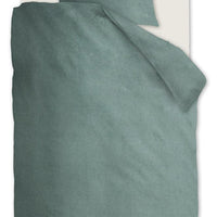 Beddinghouse Frost dekbedovertrek - Eenpersoons - 140x200/220 - groen