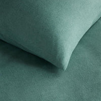 Beddinghouse Frost dekbedovertrek - Eenpersoons - 140x200/220 - groen