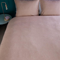 Foto van een Beddinghouse Frost Dekbedovertrek - Tweepersoons - 200x200/220 - Zacht Roze ean nummer: 8715769842915