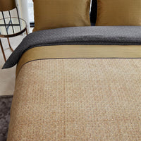 Beddinghouse Camaro Gold dekbedovertrek goud NL 1 persoons (140 x 200/220cm)