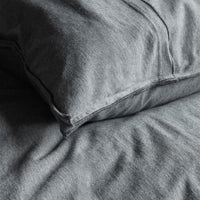 Foto van een vtwonen Comfy Dekbedovertrek - Eenpersoons - 140x200/220 - Donker Grijs ean nummer: 8719931092856
