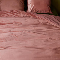 At Home Tender Dark Pink dekbedovertrek roze NL Lits-jumeaux (240 x 200/220 cm)