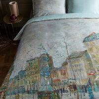 Beddinghouse - Van Gogh Boulevard Grey dekbedovertrek grijs NL Lits-jumeaux (240 x 200/220 cm)