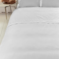 Rivièra Maison Retreat White dekbedovertrek wit NL 1 persoons (140 x 200/220cm)