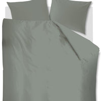 Foto van een At Home by Beddinghouse Easy Dekbedovertrek - Lits-Jumeaux - 240x200/220 - Groen ean nummer: 8719931206819