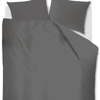 Foto van een At Home by Beddinghouse Easy Dekbedovertrek - Tweepersoons - 200x200/220 - Grijs ean nummer: 8719931206918