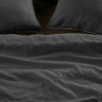 Foto van een At Home by Beddinghouse Easy Dekbedovertrek - Tweepersoons - 200x200/220 - Grijs ean nummer: 8719931206918