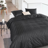 Beterbed (PL) Brit Black dekbedovertrek zwart NL 1 persoons (140 x 200/220cm)