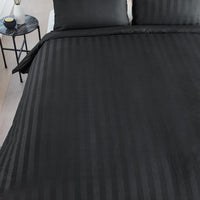 Beterbed (PL) Brit Black dekbedovertrek zwart NL 1 persoons (140 x 200/220cm)