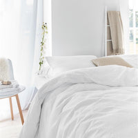Beddinghouse Wave White dekbedovertrek wit NL 1 persoons (140 x 200/220cm)