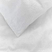 Beddinghouse Wave White dekbedovertrek wit NL 1 persoons (140 x 200/220cm)