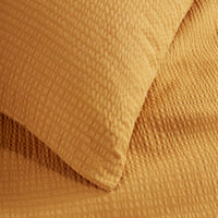 Beddinghouse Wave Ochre dekbedovertrek ochre NL 1 persoons (140 x 200/220cm)