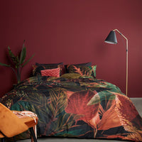 Foto van een Beddinghouse Velvetleaf Dekbedovertrek - Eenpersoons - 140x200/220 - Multi ean nummer: 8719931257637