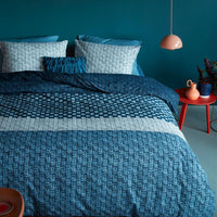 Beddinghouse Maelis Blue dekbedovertrek blauw NL 1 persoons (140 x 200/220cm)
