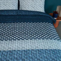 Beddinghouse Maelis Blue dekbedovertrek blauw NL 1 persoons (140 x 200/220cm)