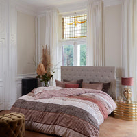 Foto van een Rivièra Maison Tailor Dekbedovertrek - Tweepersoons - 200x200/220 - Steenrood ean nummer: 8719931259150