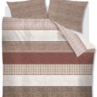 Foto van een Rivièra Maison Tailor Dekbedovertrek - Tweepersoons - 200x200/220 - Steenrood ean nummer: 8719931259150