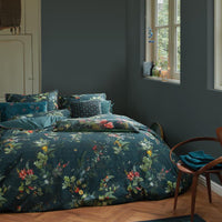 Foto van een Pip Studio Fall in Leaf Dekbedovertrek - Lits-Jumeaux - 240x200/220 - Donker Blauw ean nummer: 8719931264383