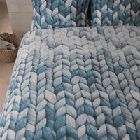Foto van een Ariadne At Home by Beddinghouse Nisa Dekbedovertrek - Tweepersoons - 200x200/220 - Marineblauw ean nummer: 8719931318840