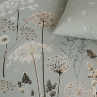 Foto van een Ariadne At Home by Beddinghouse Flowers Dekbedovertrek - Lits-Jumeaux - 240x200/220 - Groen ean nummer: 8719931318918