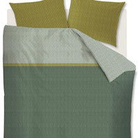 Foto van een Beddinghouse Leith Dekbedovertrek - Tweepersoons - 200x200/220 - Groen ean nummer: 8719931322977