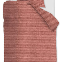 Foto van een Beddinghouse Wave Dekbedovertrek - Eenpersoons - 140x200/220 - Roze ean nummer: 8719931396558