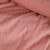 Foto van een Beddinghouse Wave Dekbedovertrek - Eenpersoons - 140x200/220 - Roze ean nummer: 8719931396558