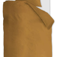 Beddinghouse Organic Basic Ochre dekbedovertrek ochre NL 1 persoons (140 x 200/220cm)