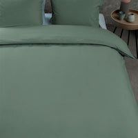 Beddinghouse Organic Basic Geeen dekbedovertrek groen NL 1 persoons (140 x 200/220cm)