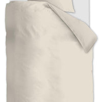 Foto van een Beddinghouse Organic Basic Dekbedovertrek - Eenpersoons - 140x200/220 - Zand ean nummer: 8719931400002