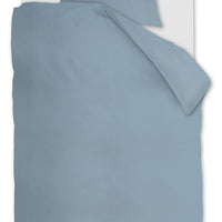 Beddinghouse Organic Basic Blue Grey dekbedovertrek blauw NL 1 persoons (140 x 200/220cm)