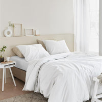Beddinghouse Organic Basic White dekbedovertrek wit NL 2 persoons (200 x 200/220 cm)