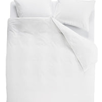 Beddinghouse Organic Basic White dekbedovertrek wit NL 2 persoons (200 x 200/220 cm)