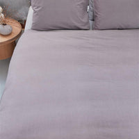 Foto van een vtwonen Natural Stone Dekbedovertrek - Tweepersoons - 200x200/220 - Lila ean nummer: 8719931404215