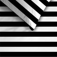 Foto van een Ambiante Orsin Dekbedovertrek - Lits-Jumeaux - 260x200/220 - Zwart Wit ean nummer: 8719931424565