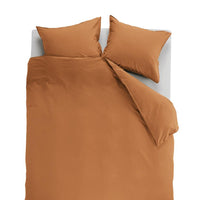 Ambiante Cotton Uni Orange dekbedovertrek oranje NL 2 persoons (200 x 200/220 cm)
