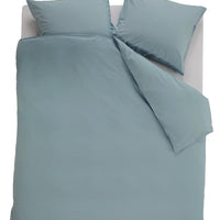 Ambiante Cotton Uni Blue dekbedovertrek blauw NL 2 persoons (200 x 200/220 cm)