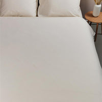 Ambiante Cotton Uni Sand dekbedovertrek beige NL 2 persoons (200 x 200/220 cm)